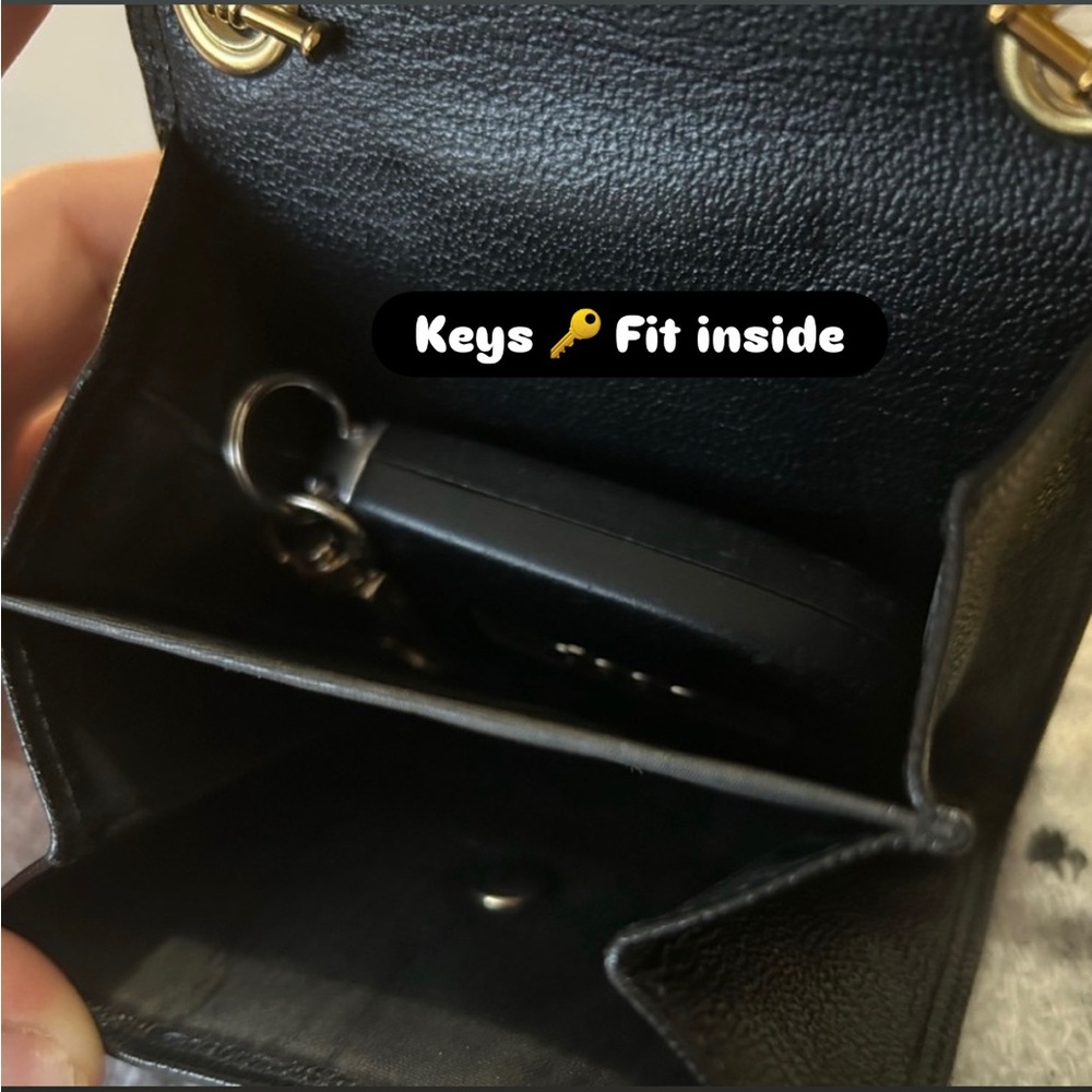 βοΈπ€ Mini Chanel Wallet + Chain Adjustable Wallet Crossbody to Belt Bag - Picture 9 of 13